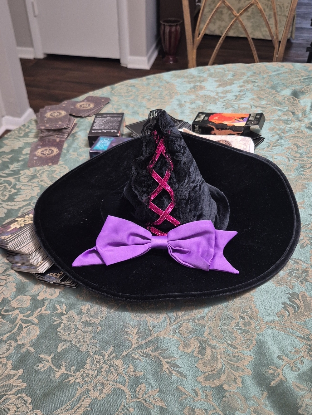 Velvety Witches Hat